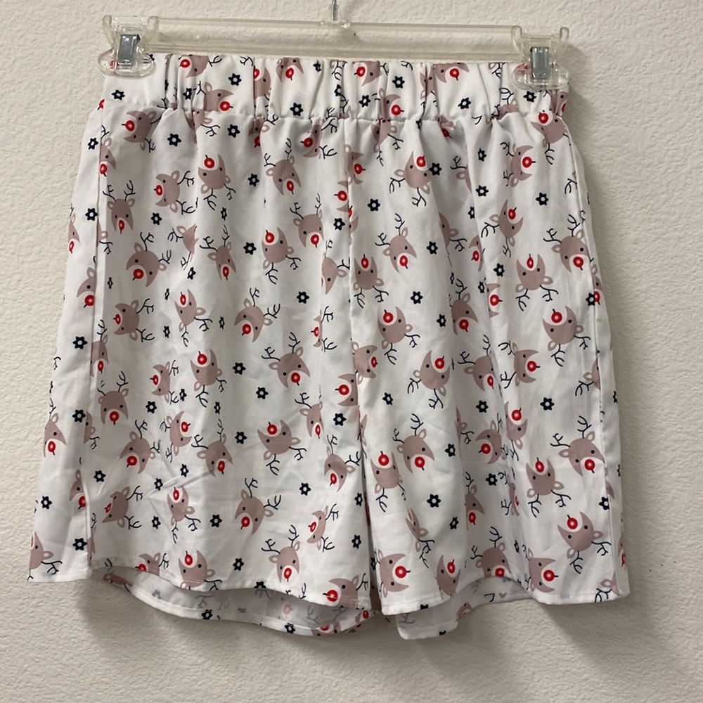 Misslook Christmas Print Short M